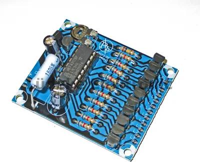 Produktbild von Lauflicht 10 Kanal 12 V= max 100mA je Kanal Kemo B201 Elektronischer Bausatz