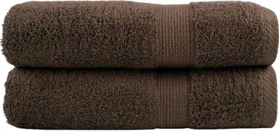 Produktbild von Premium Badetücher SOLUND 2 Stk. Braun 100x150 cm 600 g/m²