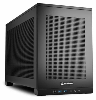 Image de Sharkoon Gehäuse Rebel C20 Itx 1xMetall schwa - Gehäuse - ITX
