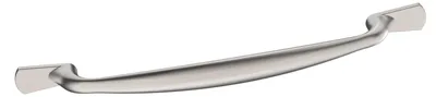 Möbelgriffe 10 Stück, 128 mm Lochabstand, satiniertes Nickel