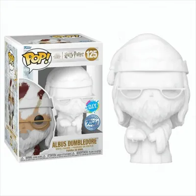 Obrázek produktu pro Funko Harry Potter POP! Movies Vinyl Figur Albus Brumbál Holiday DIY Special Edition 9 cm