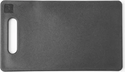 Zdjęcie produktu dla HENDI Schneidbrett mit Griff, Schwarz, 250x150mm
