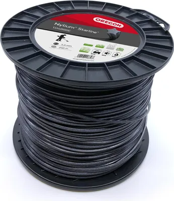 Produktbild von Oregon Nylon-Mähfaden 3mm für hohes Gras Unkraut Rasen 240m Profiqualität
