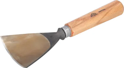 Produktbild von STUBAI Stemmeisen Stechbeitel Serie 52 - Form 66 | Schweizer Messer Form E 80 mm, mit Holzgriff, zum Vorstechen, Kerb- und Reliefschnitz, für glatte Flächen, zur präzisen Bearbeitung von Holz