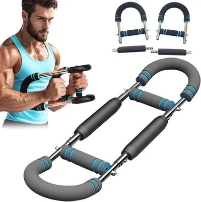 Produktbild von Einstellbarer Brust-Expander und Armtrainer - Heimtrainer Fitnessgeräte für Brust- und Armübungen