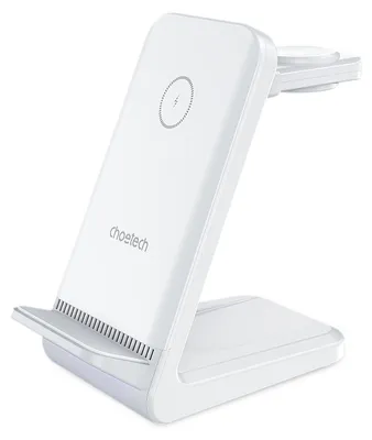 Productafbeelding van Choetech T608 4-in-1 inductielader, 15W - Wit