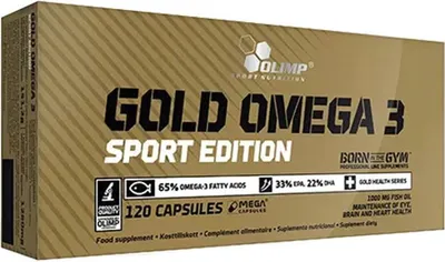 Image de Gold omega 3 sport edition (120 caps)