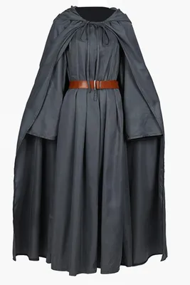 Obrázok produktu pre Elzusha – Dospelácke kostým na cosplay, predstavujúci Šedého mága, s plášťom a opaskom