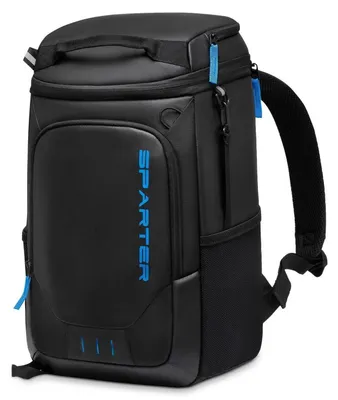 Produktbild von Rucksack-Kühler isoliert auslaufsicher 33 Dosen wasserdicht leicht tragbar Schwarz