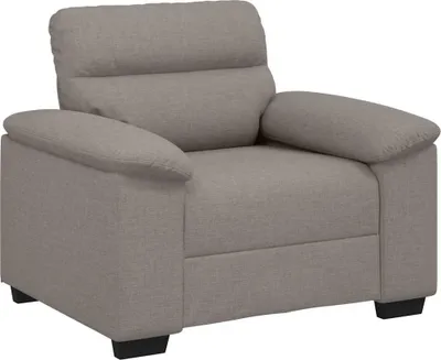 Obrázok produktu pre vidaXL Kreslo Taupe 100x81x84 cm látka
