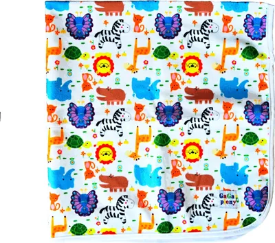 Produktbild von GaGa's Wickelauflage Zoo minky