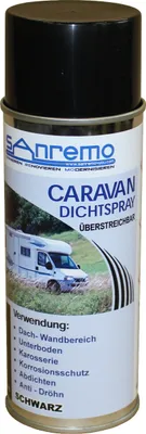 Obrázok produktu pre Sanremo CARAVAN SEALING SPRAY Univerzálny tesniaci sprej 400ml ČIERNY