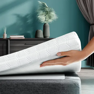 Immagine prodotto di Topper per materasso schiuma fredda - 90 x 200 cm - 7 cm - H3 rigido