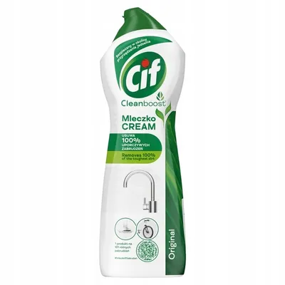 Produktbild von Cif Cream Original Scheuermilch 650ml mit Mikrokristallen Reiniger