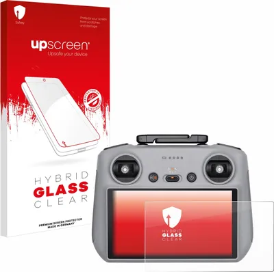 Produktbild von upscreen Schutzglas für DJI RC 2 Schutzfolie Panzer Folie Glas Display Schutz klar