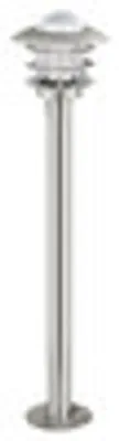 Produktbild von EGLO 30183, Edelstahl, Glas, Edelstahl, IP44, Eingang, Garage, Garten, Terrasse, I, Transparent