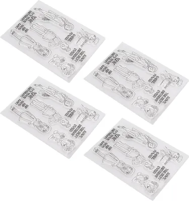 Produktbild von Klare Stempel,Stempel zur Kartenherstellung,Dekorative Stempel,Stempel zum Basteln,Transparente Stempel,Zubehör zur Kartenherstellung