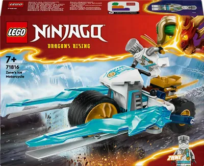 Obrázok produktu pre LEGO NINJAGO Zaneova ľadová motorka, Stavebnica, 7 rok / roky, Plast, 84 kusov, 153 g