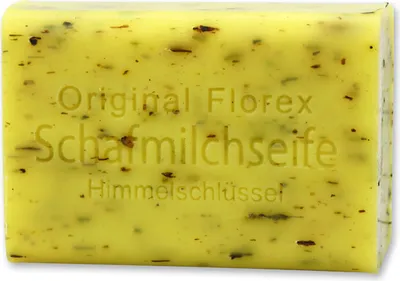 Produktbild von Florex Schafmilchseife Seife Himmelschlüssel mit Kräuter Naturprodukte Seifenstück 100g