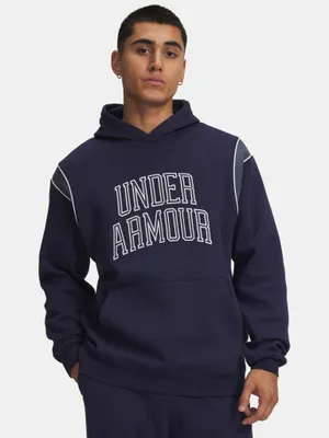 Productafbeelding van Under Armour heren UA Rival Fleece hoodie, model Nov, maat SM