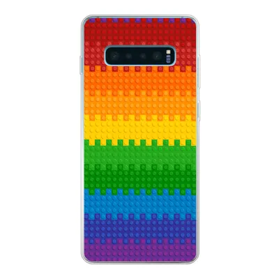 Produktbild von MuchoWow® Handyhülle Schutzhülle Hülle für Samsung Galaxy S10 Lite Patoon - Regenbogen Silikon Softcase Handy Hülle - Schutz