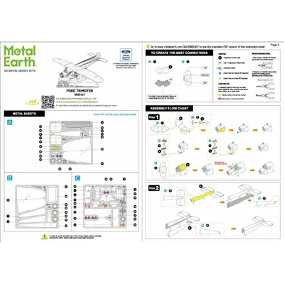 Image de METAL EARTH Puzzle 3D Ford Trimotor