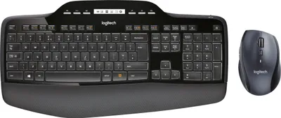 Produktbild von Logitech Wireless Desktop MK710 - Tastatur-und-Maus-Set - kabellos - 2.4 GHz - US International