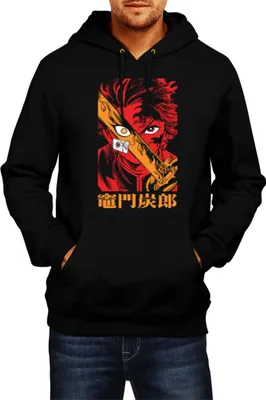 Immagine prodotto di Felpa con cappuccio da uomo Manga Japan Anime Comics Animation Demon Anime Slayer 0022, Man 2XL , Noir