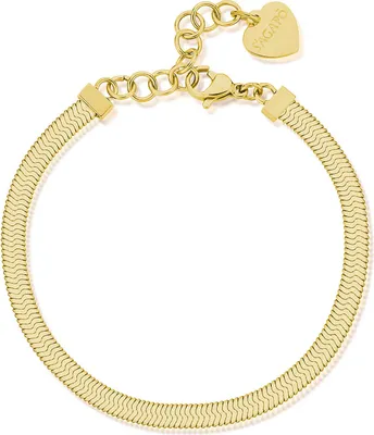 Produktbild von Fein vergoldetes klobiges SHK36-Armband