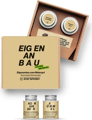 Produktbild von Maiergut Koriander und Kümmel | Gewürze Set | 2er Geschenkbox