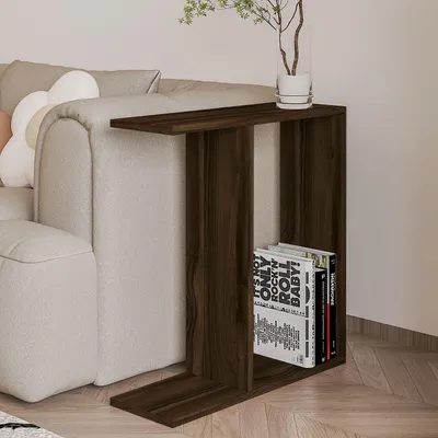 Produktbild von Skye Decor, Hochwertiger Beistelltisch (3er Set) - Saphir Eiche, 100% Melamin | 1001