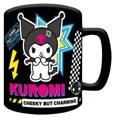 Image de Pyramid Kubek Hello Kitty Kuromi 440ml z pokrywką misia - Premium MUG