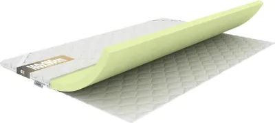 Produktbild von REM-Sen Matratzen Topper Memoryfoam Matratzentopper 160x190 cm Höhe 6cm Härtegrad 2 (H2) Luxusmatratze aus Sehr Weich Memoryschaum, Dreilagige Membranhülle Für Sofa, Bett,