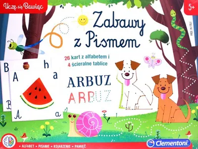 Zdjęcie produktu dla Zabawy z pismem Uczę się bawiąc