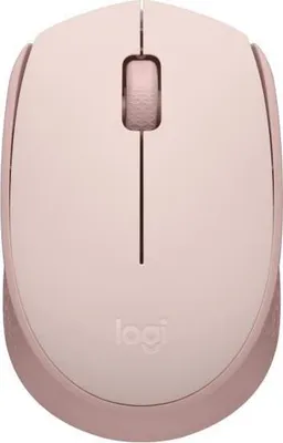 Image de Souris sans fil Logitech M171, Rose, Ambidextre, 2.4 GHz, 1000 DPI, 70.5g