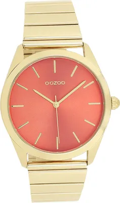 Image de Oozoo Damen Herren Armbanduhr gold Analog sunray Timepieces Metallarmband D2UOC11518