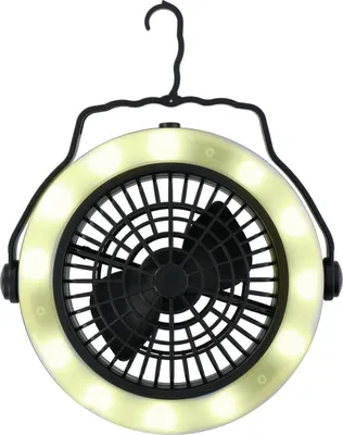 Image de Lumière De Camping Et Ventilateur ø19,5 X 6,3 Cm - Grundig