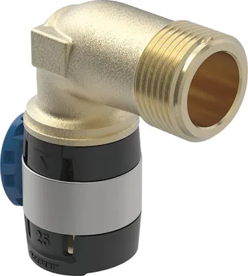 Immagine prodotto di Geberit GE FlowFit Raccordo a gomito, AG RG+, 90 gradi, d32 mm x Rp1, lungo, 1 pz.