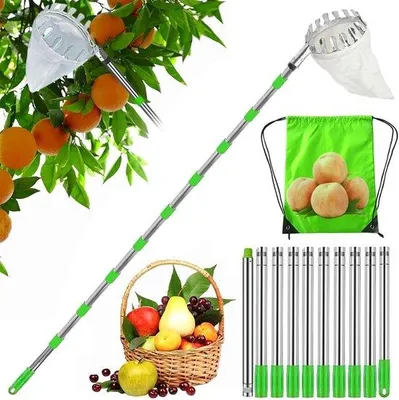Productafbeelding van Famanu fruitplukker - Telescopische lengte tot 3,8 meter