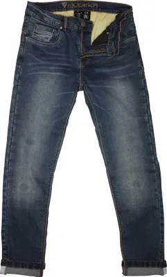 Produktbild von Modeka Glenn Slim Motorrad Textilhose, blue stone waschung, 33