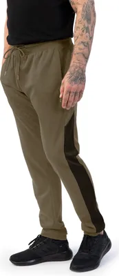 Produktbild von HERO by John Medoox JAMES Herren Sporthose Tapered Fit M olive col block
