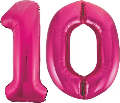 Produktbild von XXL Folienballon Zahl bunt Geburtstag Jubiläum Zahlenballon Riesenfolienballon Geburtstagsdeko