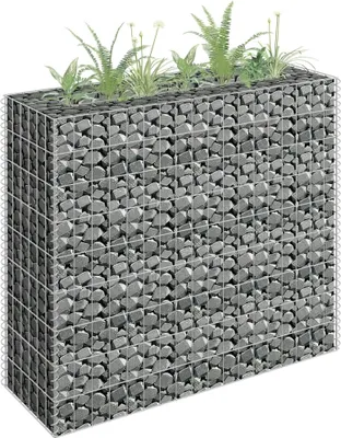 Obrázek produktu pro Maison Exclusive - Gabionový vyvýšený záhon pozinkovaná ocel 90 x 30 x 90 cm