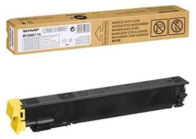 Produktbild von SHARP Toner BPC50GTYA| Yellow BP-C533WR/BP-C533WD/BP-C542WD 8K (BPC50GTYA)