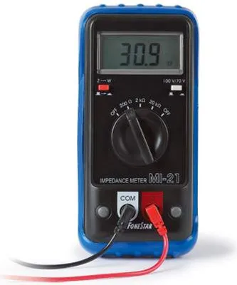 Zdjęcie produktu dla Miernik impedancji MI21 Fonestar