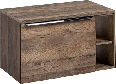 Produktbild von Waschtischunterschrank 80cm PUEBLA-56 in Vintage Oak, B/H/T ca. 80,4/48,5/46 cm