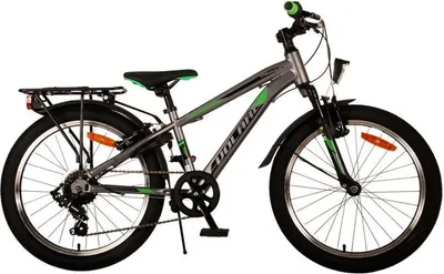 Produktbild von Volare Cross Kinderfahrrad - Jungen - 20 Zoll - Grau - 6 Gänge