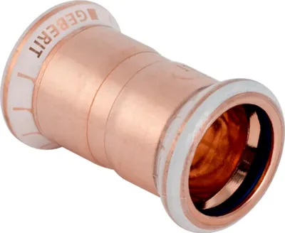 Produktbild von Geberit GE Mapress, Kupfer, Muffe, FKM, d22mm, 1 Stk.