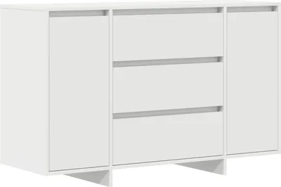 Produktbild von Möbel Sideboard Weiß 120x41x75 cm Holzwerkstoff - Kommoden 3333906