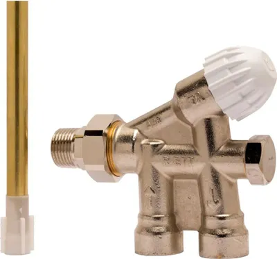 Obrázok produktu pre IMI Heimeier Renovett-radiátorový ventil M3 M28x1/2 palec IG č. 50684005, 1 ks.